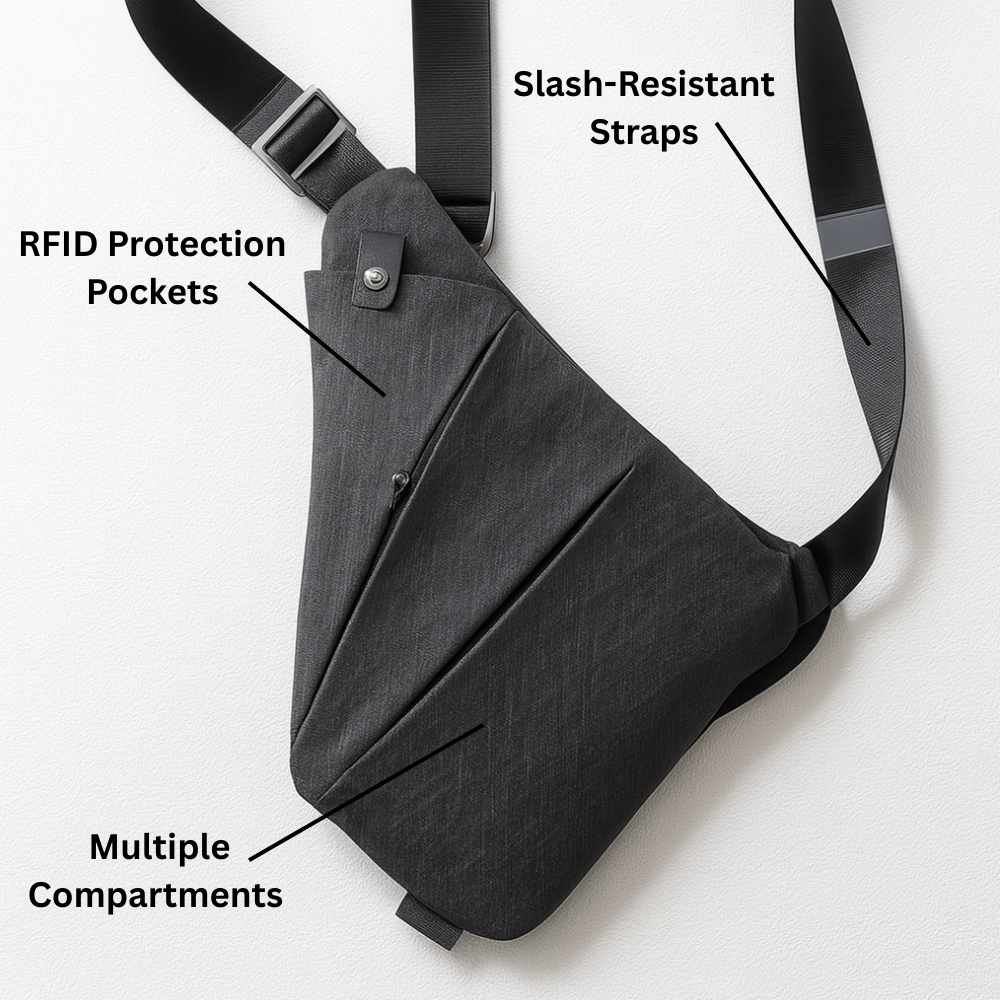 AirEase™ Anti-Theft Crossbody Bag